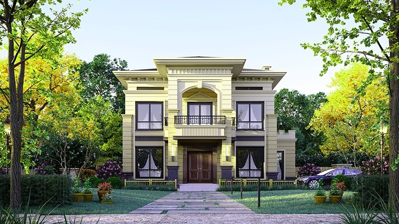 雁江乡村别墅的墙壁通常用什么砖砌？